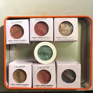 ColourPop Super Rock Shadow In gift box, set of 7